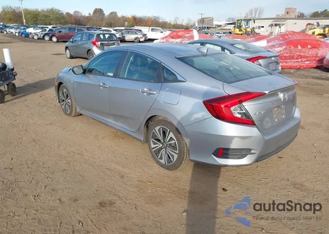 2018 Honda Civic Ex-L z USA, uszkodzony, nr VIN JHMFC1F70JX017867